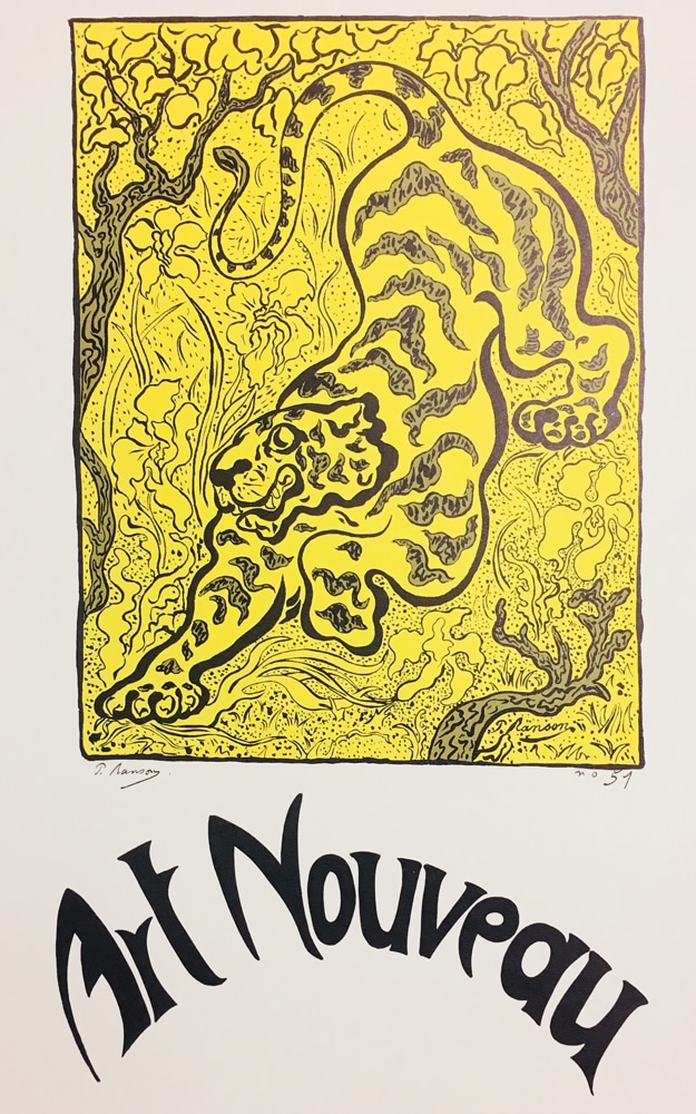 Paul Ranson Tiger Poster